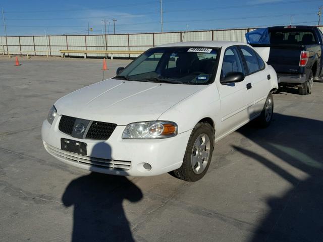 3N1CB51D04L876522 - 2004 NISSAN SENTRA 1.8 WHITE photo 2