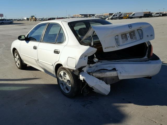 3N1CB51D04L876522 - 2004 NISSAN SENTRA 1.8 WHITE photo 3