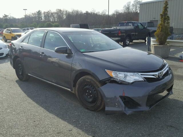 4T4BF1FK2CR181834 - 2012 TOYOTA CAMRY BASE GRAY photo 1