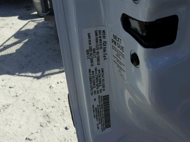 ZFBERFBT5G6B56327 - 2016 RAM PROMASTER 白色 照片 10