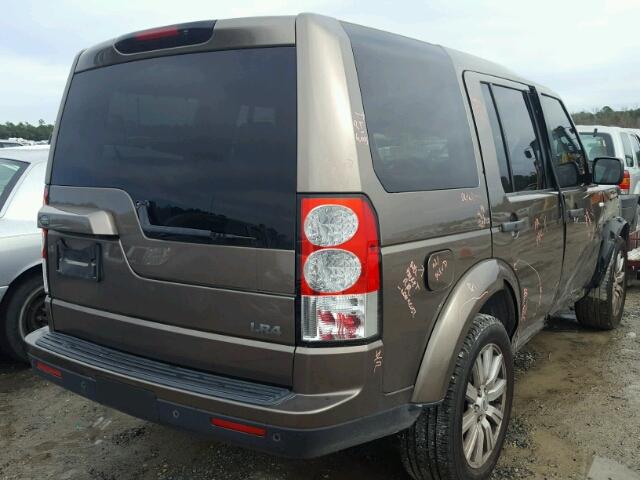 SALAG2D40DA670875 - 2013 LAND ROVER LR4 HSE BROWN photo 4