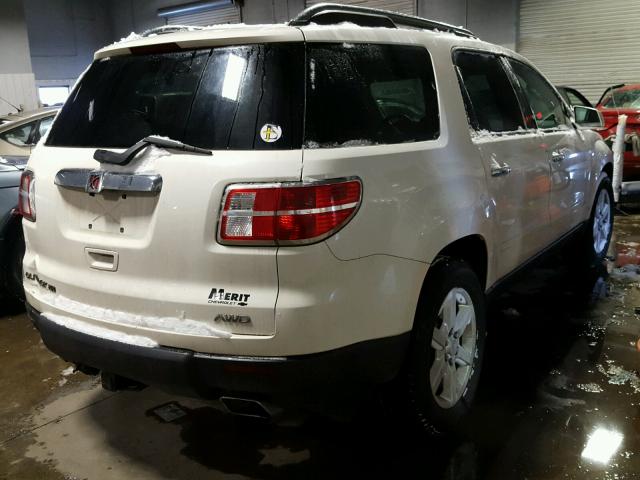 5GZEV33798J130610 - 2008 SATURN OUTLOOK XR თეთრი ფოტო 4