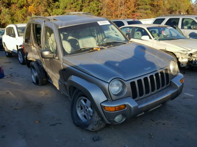 1J4GK58K43W579727 - 2003 JEEP LIBERTY LI GRAY photo 1