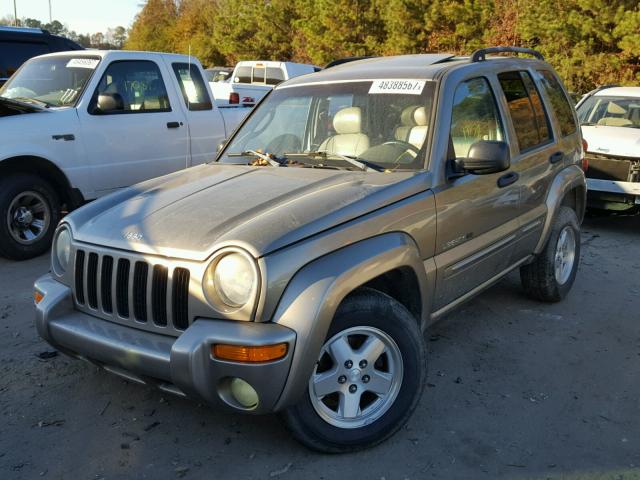 1J4GK58K43W579727 - 2003 JEEP LIBERTY LI GRAY photo 2