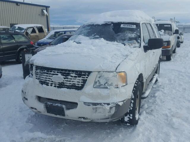 1FMPU16L93LB25927 - 2003 FORD EXPEDITION WHITE photo 2