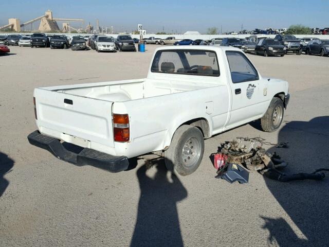 JT4RN81AXM5111372 - 1991 TOYOTA PICKUP 1/2 WHITE photo 4