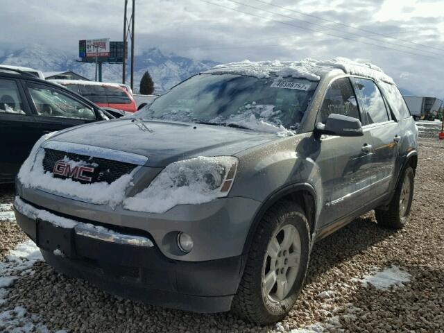 1GKEV33778J163675 - 2008 GMC ACADIA SLT BLUE photo 2