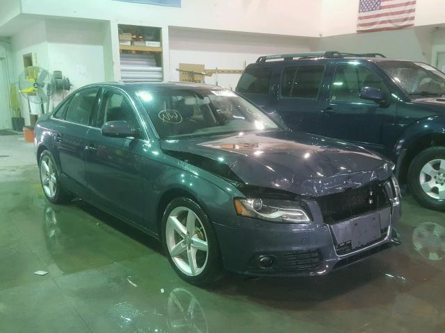 WAUKFAFL3BN027873 - 2011 AUDI A4 PRESTIG GRAY photo 1