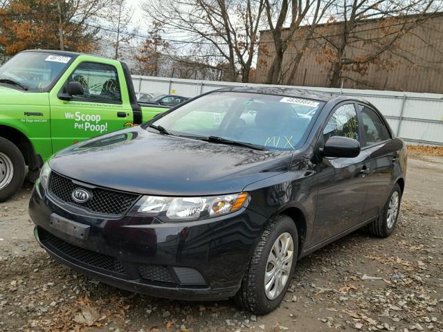 KNAFT4A20A5108449 - 2010 KIA FORTE LX BLACK photo 2