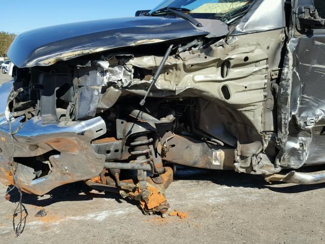 1N6BA06A66N559826 - 2006 NISSAN TITAN XE GRAY photo 10