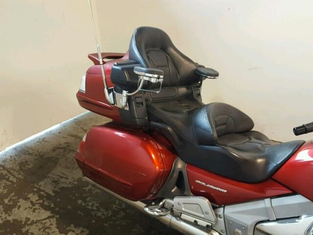 1HFSC47H38A710489 - 2008 HONDA GL1800 RED photo 6