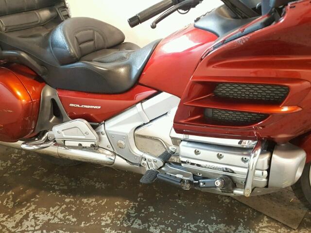 1HFSC47H38A710489 - 2008 HONDA GL1800 RED photo 7