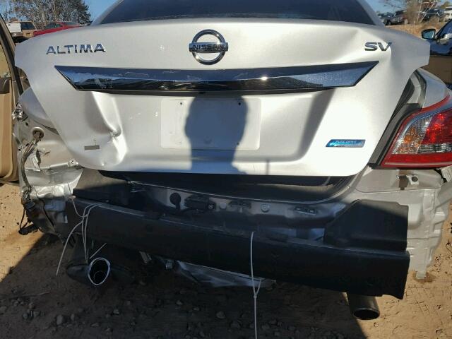 1N4AL3AP8DC223065 - 2013 NISSAN ALTIMA 2.5 SILVER photo 9