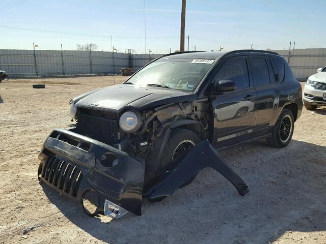 1J4NT4FB4AD504858 - 2010 JEEP COMPASS SP BLACK photo 2