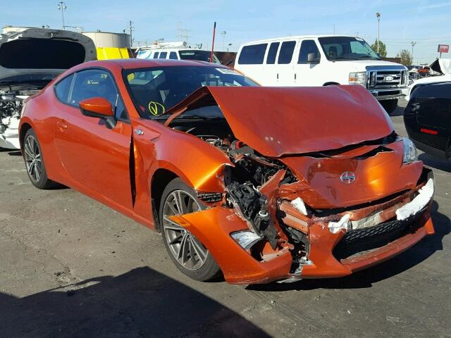 JF1ZNAA14D2708063 - 2013 TOYOTA SCION FR-S ნარინჯისფერი ფოტო 1