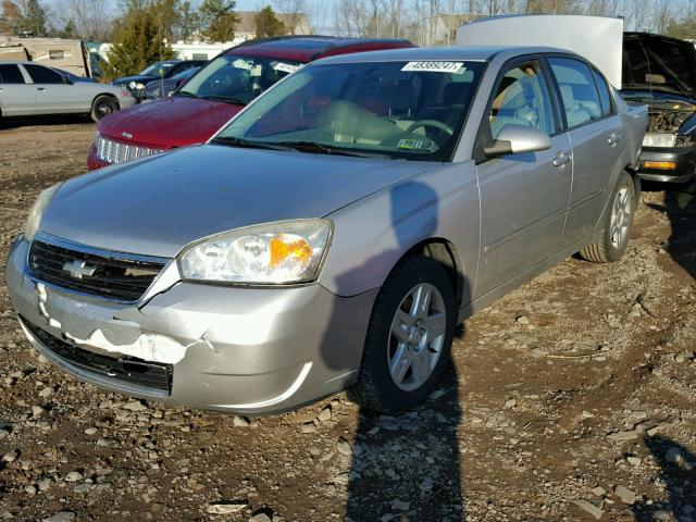 1G1ZT53826F144595 - 2006 CHEVROLET MALIBU LT SILVER photo 2