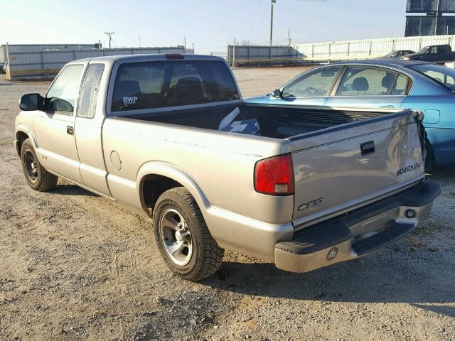 1GCCS19W928170804 - 2002 CHEVROLET S TRUCK S1 BROWN photo 3