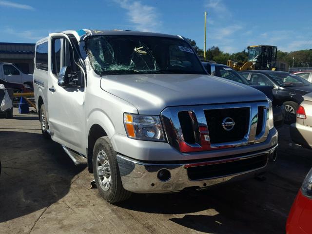 5BZAF0AA2GN854320 - 2016 NISSAN NV 3500 SILVER photo 1