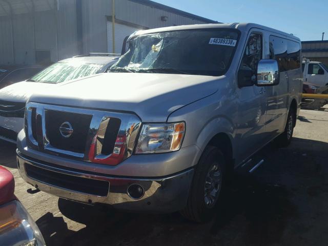 5BZAF0AA2GN854320 - 2016 NISSAN NV 3500 SILVER photo 2