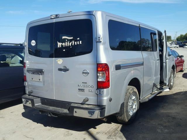 5BZAF0AA2GN854320 - 2016 NISSAN NV 3500 SILVER photo 4