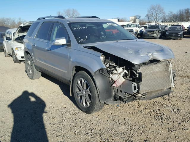 1GKKVRKD6FJ137174 - 2015 GMC ACADIA SLT SILVER photo 1