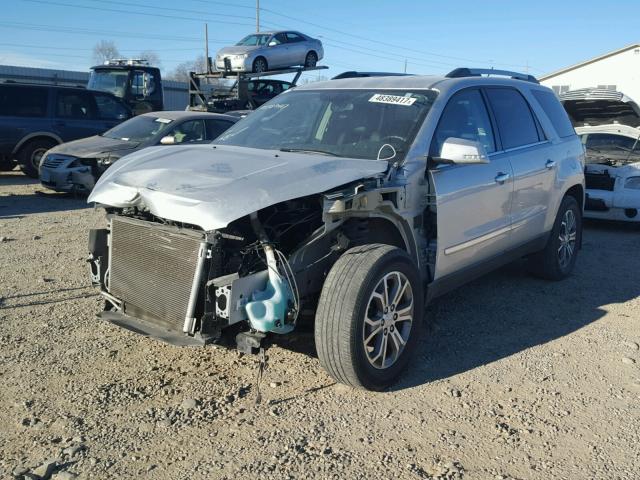 1GKKVRKD6FJ137174 - 2015 GMC ACADIA SLT SILVER photo 2