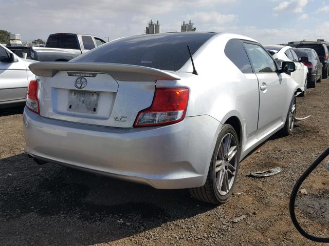 JTKJF5C78C3026995 - 2012 TOYOTA SCION TC 银色 照片 4