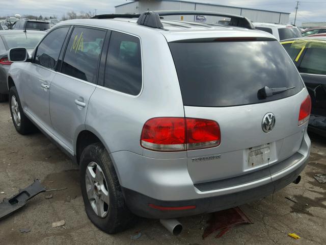 WVGBC67L34D018764 - 2004 VOLKSWAGEN TOUAREG 3. SILVER photo 3