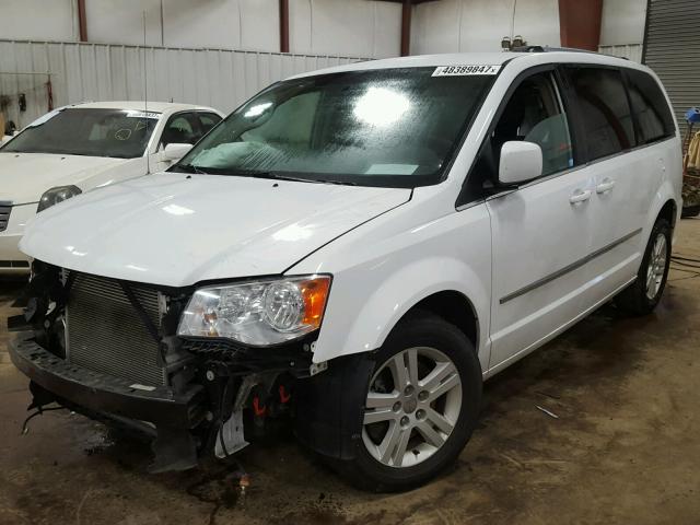 2C4RDGDG6FR574774 - 2015 DODGE GRAND CARA WHITE photo 2