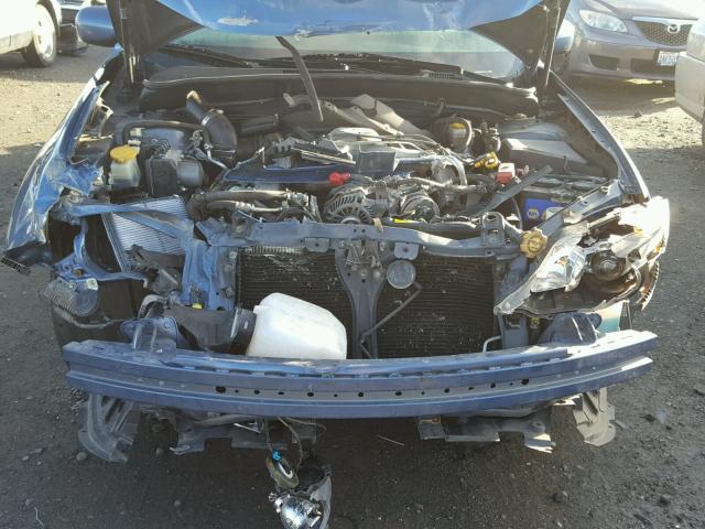 JF1GE6B66AH514836 - 2010 SUBARU IMPREZA 2. BLUE photo 9