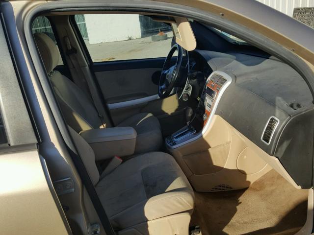 2CNDL73F176114376 - 2007 CHEVROLET EQUINOX LT GOLD photo 5