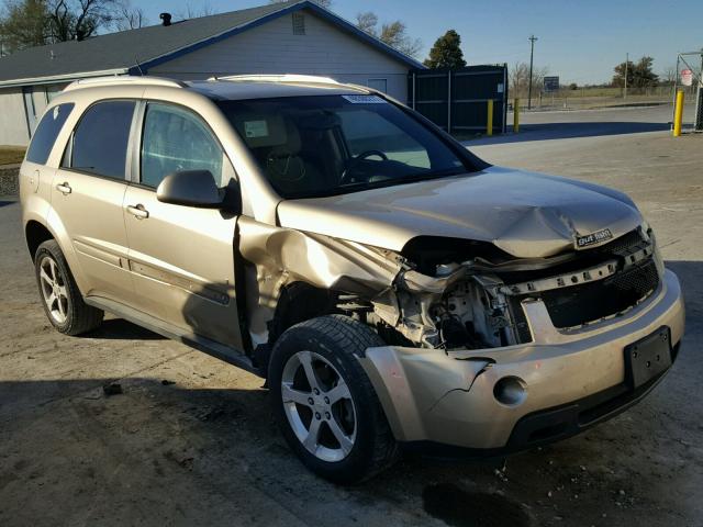 2CNDL73F176114376 - 2007 CHEVROLET EQUINOX LT GOLD photo 9