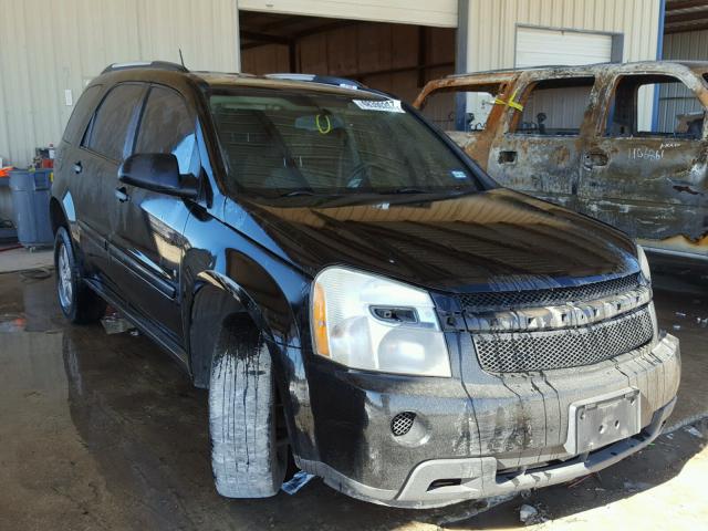 2CNDL13F186007536 - 2008 CHEVROLET EQUINOX LS BLACK photo 1