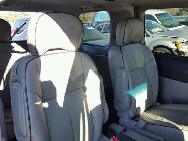 5GADV33L16D133671 - 2006 BUICK TERRAZA CX BLUE photo 6