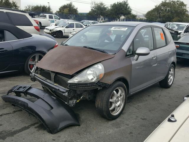 JHMGD38457S020611 - 2007 HONDA FIT SILVER photo 2