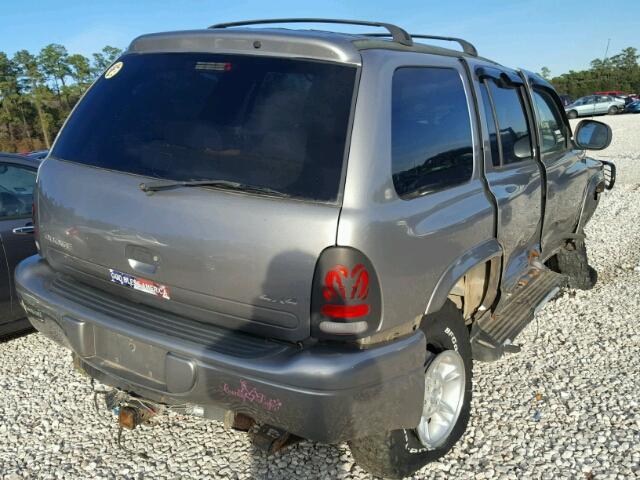 1B4HS28Y2XF650200 - 1999 DODGE DURANGO GRAY photo 4