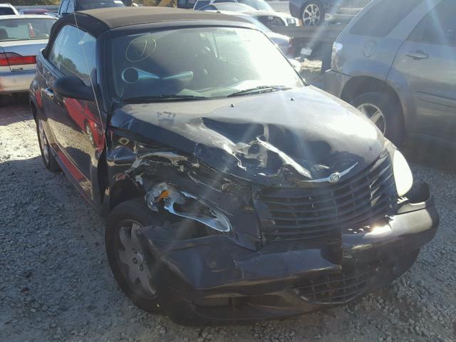 3C3EY45X55T589041 - 2005 CHRYSLER PT CRUISER BLACK photo 1