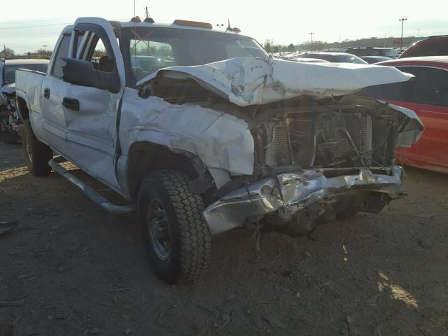 1GCHK23255F893650 - 2005 CHEVROLET SILVERADO WHITE photo 1