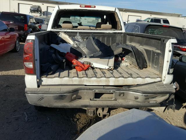 1GCHK23255F893650 - 2005 CHEVROLET SILVERADO WHITE photo 6