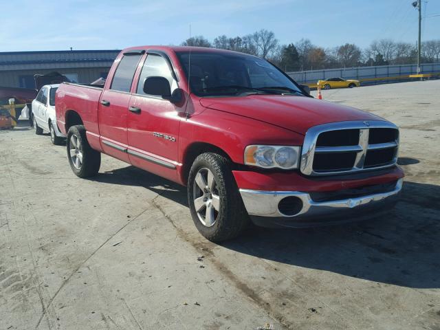 1D7HA18N94J258996 - 2004 DODGE RAM 1500 S RED photo 1