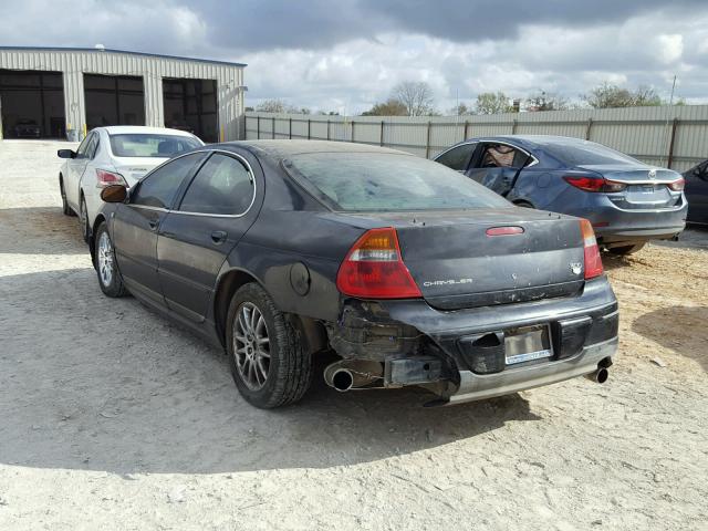 2C3AE76K73H539310 - 2003 CHRYSLER 300M SPECI BLACK photo 3