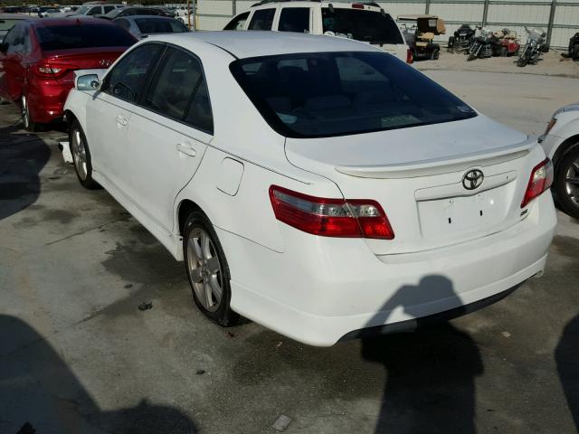 4T1BE46K57U632954 - 2007 TOYOTA CAMRY NEW WHITE photo 3