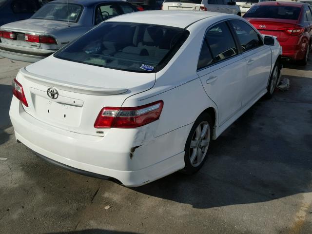 4T1BE46K57U632954 - 2007 TOYOTA CAMRY NEW WHITE photo 4