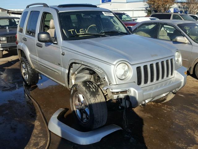 1J8GL58K13W553551 - 2003 JEEP LIBERTY LI SILVER photo 1