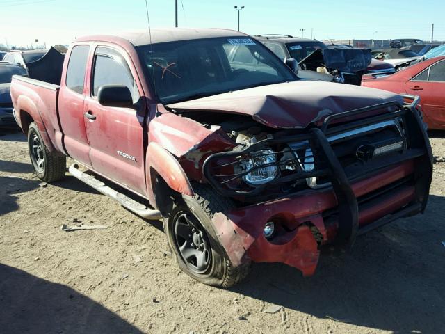 5TEUX42N96Z292382 - 2006 TOYOTA TACOMA ACC RED photo 1