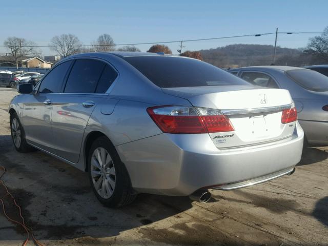 1HGCR3F8XDA009257 - 2013 HONDA ACCORD EXL SILVER photo 3