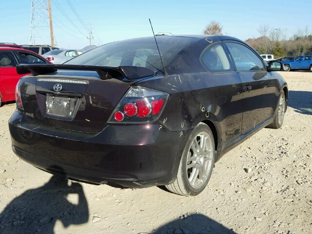 JTKDE167390297672 - 2009 TOYOTA SCION TC PURPLE photo 4