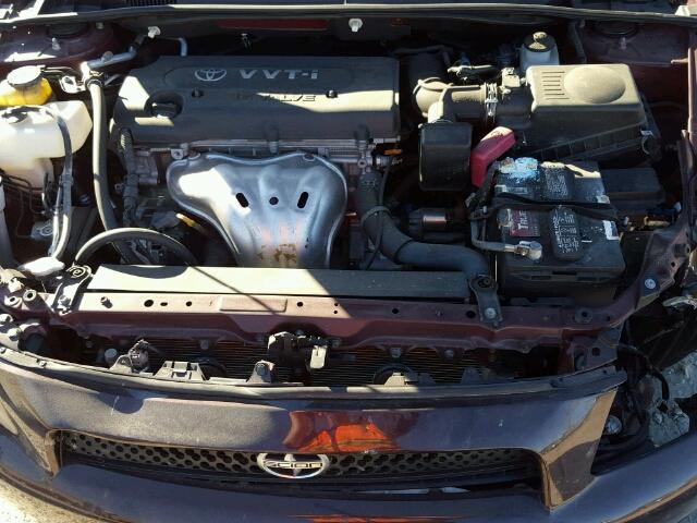 JTKDE167390297672 - 2009 TOYOTA SCION TC იასამნისფერი ფოტო 7