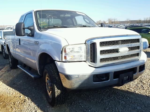 1FTSX21595EC23254 - 2005 FORD F250 SUPER WHITE photo 1