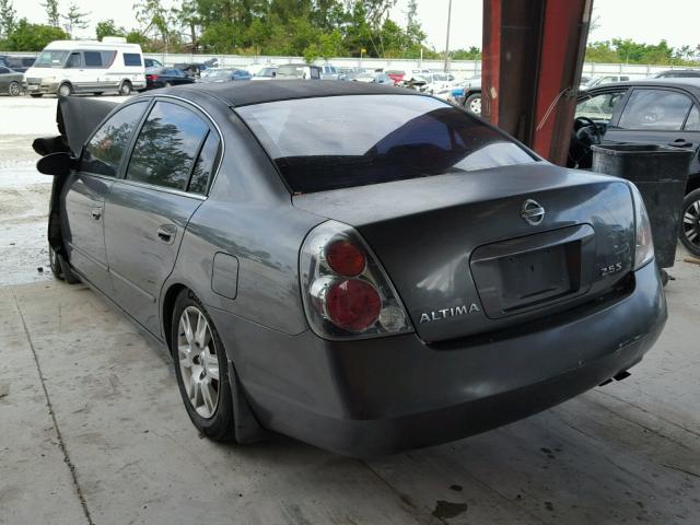 1N4AL11D86C143553 - 2006 NISSAN ALTIMA S CHARCOAL photo 3